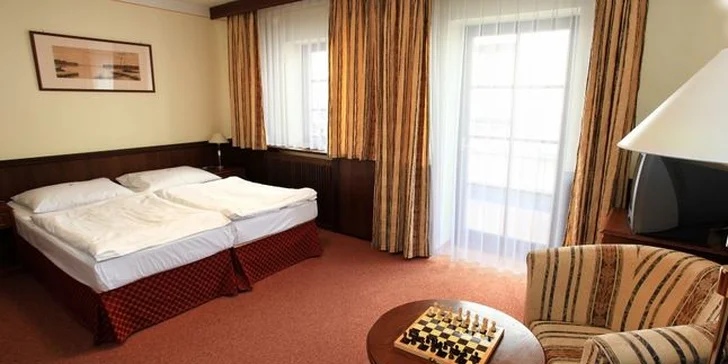 Vydatný relax v 4* hotelu pro dva v Třeboni