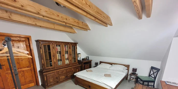 Apartmán nebo pokoj na farmě na západním Slovensku: zvířata, privátní wellness a snídaně