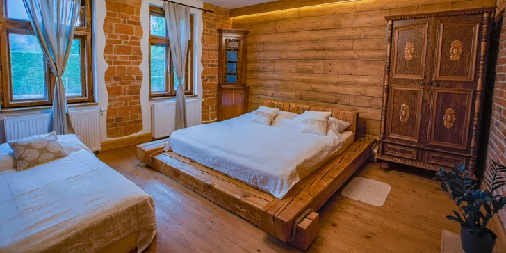 Pobyt na farmě se zvířátky nedaleko Bojnic: relax ve wellness i snídaně