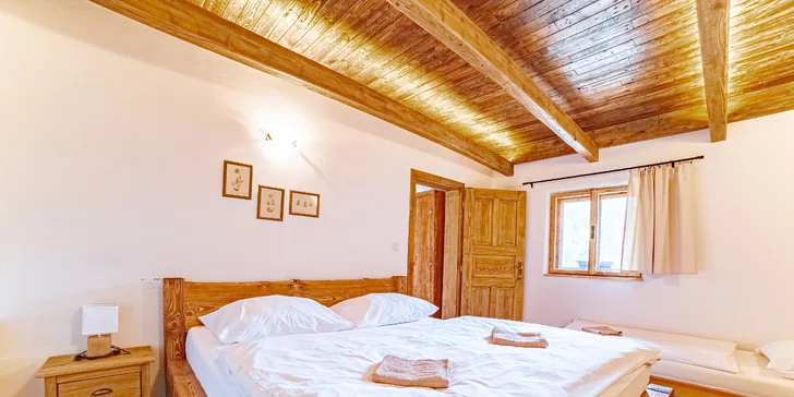 Apartmán nebo pokoj na farmě na západním Slovensku: zvířata, privátní wellness a snídaně