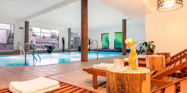 Pobyt v moderním hotelu v polských Krkonoších: snídaně či polopenze, neomezený wellness