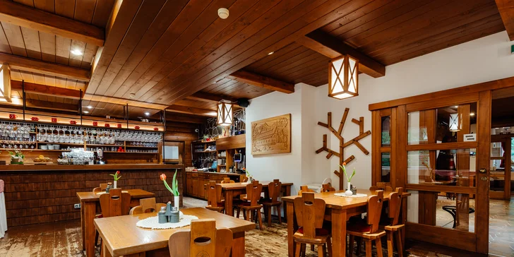 Horský hotel v Nízkých Tatrách: snídaně či polopenze, neomezené wellness a funzóna pro děti