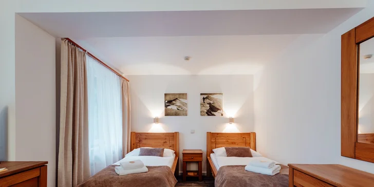 Horský hotel v Nízkých Tatrách: snídaně či polopenze a neomezené wellness