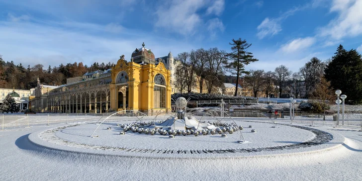 Odpočinek na okraji Mariánských lázní: polopenze, procedury i bazén