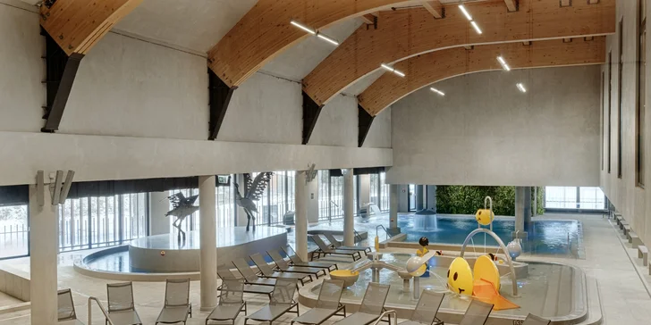 Luxusní 5* resort u Mazurských jezer: obří aquapark se saunami, polopenze i možnost spa procedur