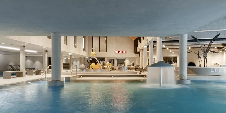 Luxusní 5* resort u Mazurských jezer: obří aquapark se saunami, polopenze i možnost spa procedur