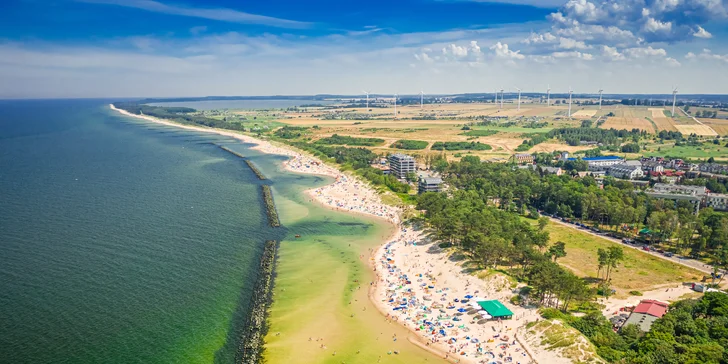 Hotel či domek u Baltu a jezera Bukowo: neomezený wellness, polopenze nebo snídaně