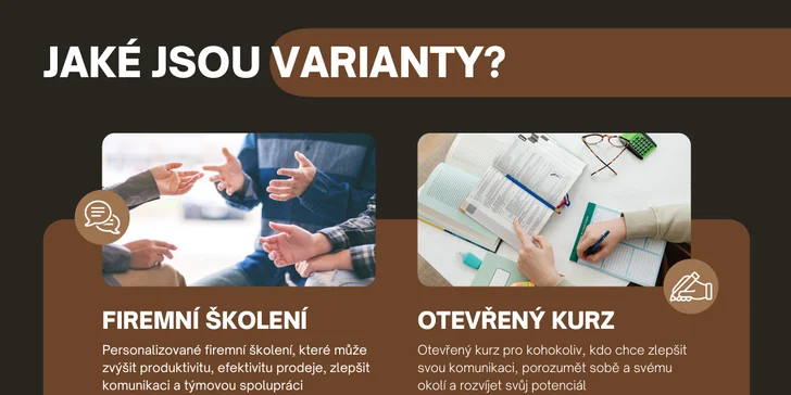 Večerní rozvojové online kurzy: typologie osobnosti nebo marketing pro začínající podnikatele