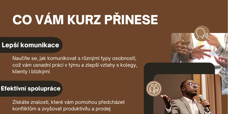 Večerní rozvojové online kurzy: typologie osobnosti nebo marketing pro začínající podnikatele