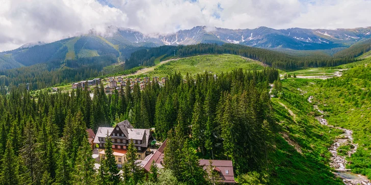 Horský hotel v Nízkých Tatrách: snídaně či polopenze, neomezené wellness a funzóna pro děti