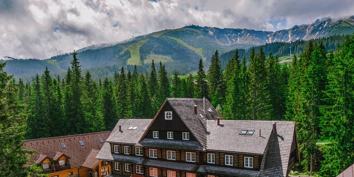 Horský hotel v Nízkých Tatrách: snídaně či polopenze a neomezené wellness