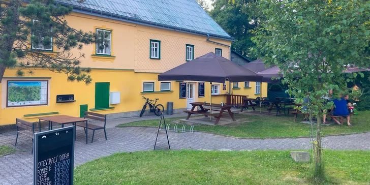 Smažák nebo kuřecí stripsy, hranolky i nápoje pro jednoho, dva či partu