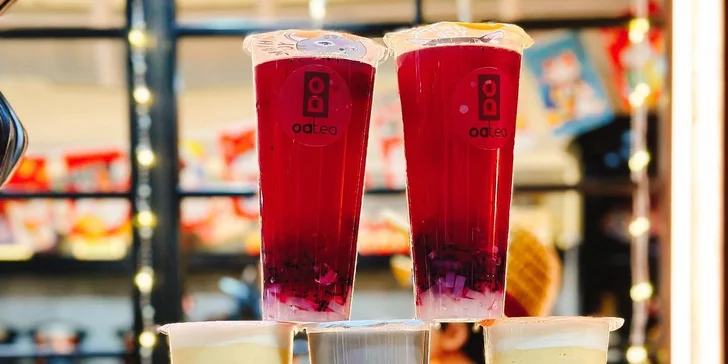 Bubble tea dle výběru s toppingem, ovocem i mlékem: pro 1 nebo 2 osoby