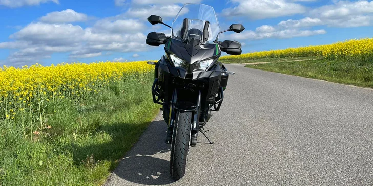 Zapůjčení motorky Kawasaki Versys 1000 na 1 den nebo víkend