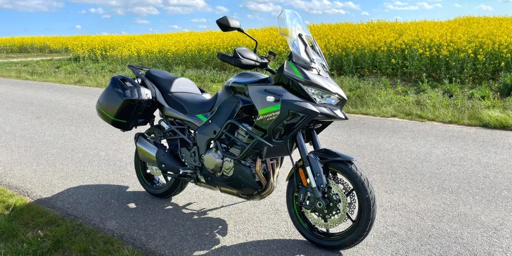 Zapůjčení motorky Kawasaki Versys 1000 na 1 den nebo víkend