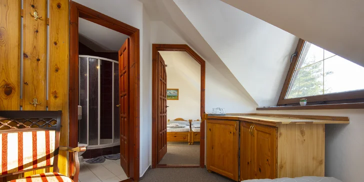 Působivé horské prostředí Vysokých Tater: polopenze a soukromý wellness