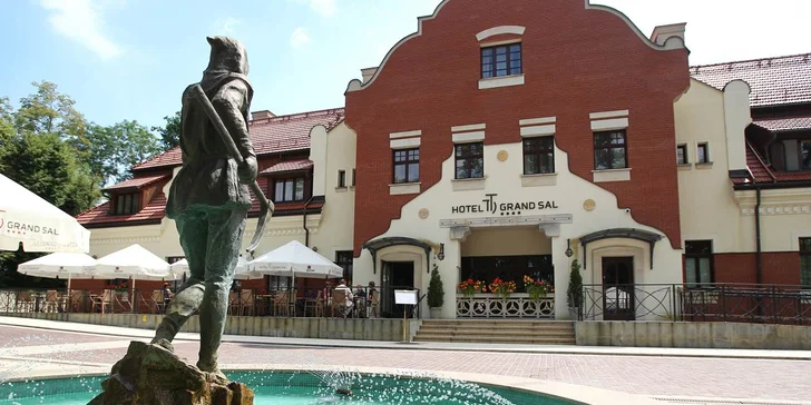 Pobyt v Polsku u solného dolu Wieliczka: polopenze, vstup do sauny i masáž