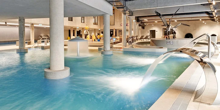 Luxusní 5* resort u Mazurských jezer: obří aquapark se saunami, polopenze i možnost spa procedur