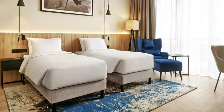 Luxusní 5* resort u Mazurských jezer: obří aquapark se saunami, polopenze i možnost spa procedur