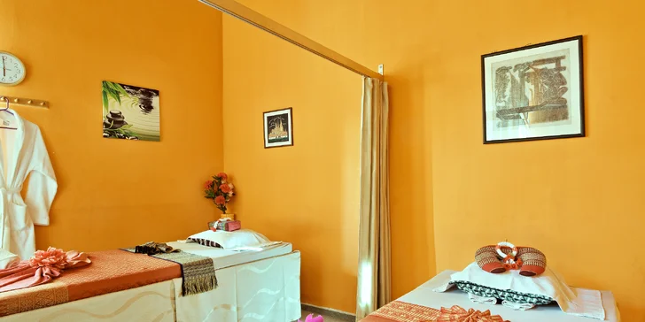 Thajská nebo olejová masáž bez čekání v salonu u Václavského náměstí: 30–120 min.