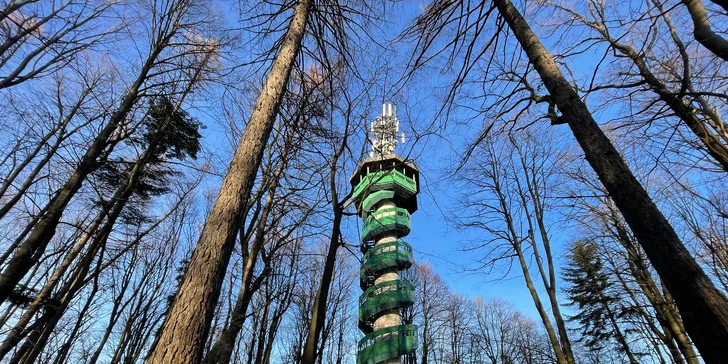 Pobyt pod Štramberskou Trúbou: výhled na historické náměstí, snídaně či polopenze