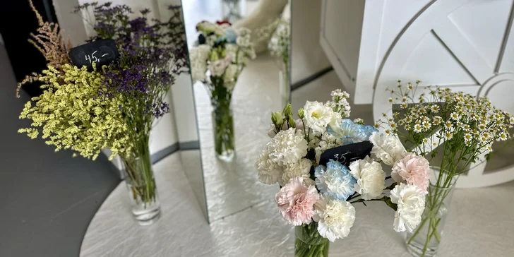 Vouchery na 300–5000 Kč do Event Bouquet: balónky, květiny, party výzdoba, dekorace prostorů i tisk