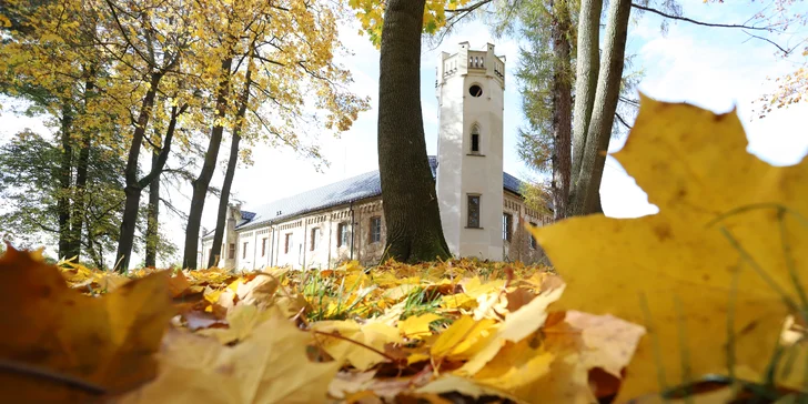 Romantický pobyt na zámku u Havlíčkova Brodu: víno, snídaně i degustační menu