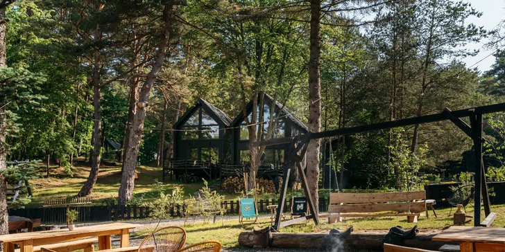 Viselská laguna: moderní domky a apartmány se snídaní a saunou, lanový park, v létě bazén