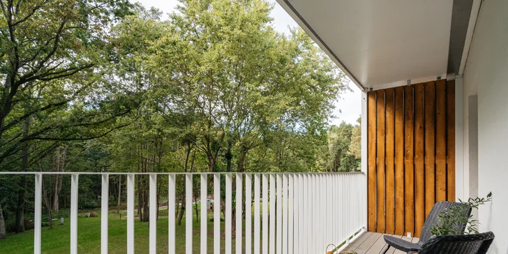 Viselská laguna: moderní domky a apartmány se snídaní a saunou, lanový park, v létě bazén