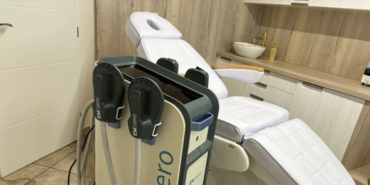 Efektivní cvičení EMS: elektrostimualce svalů vybraných partií, 30 minut i 8 návštěv