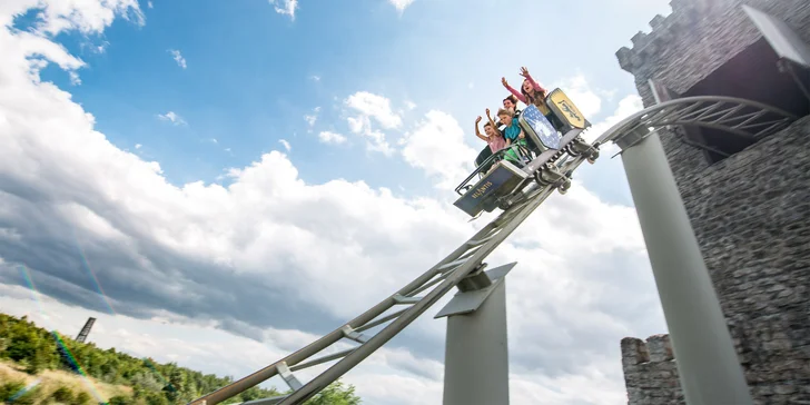 Vstupenka do Belantis: německý zábavní park s tematickými světy a více než 60 atrakcemi