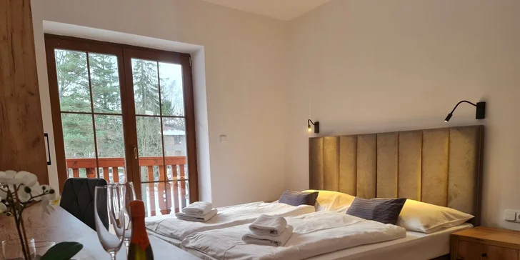 Penzion v podhůří Beskyd: snídaně, sleva na wellness, bobovou dráhu i golf, v zimě lyžování