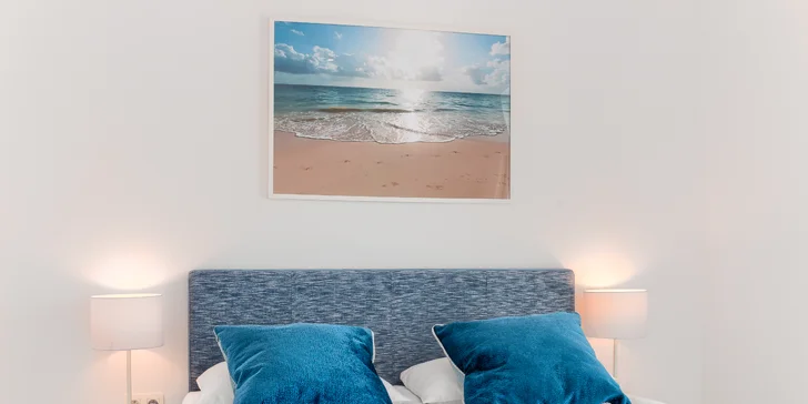 Moderní apartmány přímo u Baltského moře pro pár i rodinu: snídaně i wellness