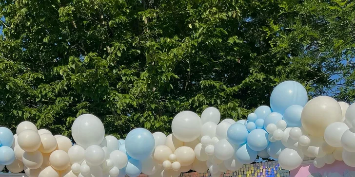 Vouchery na 300–5000 Kč do Event Bouquet: balónky, květiny, party výzdoba, dekorace prostorů i tisk