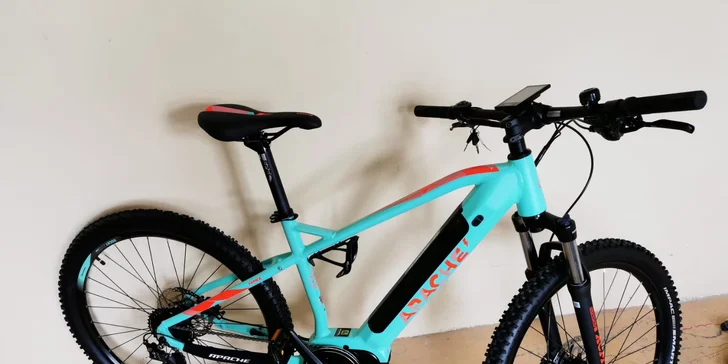 Půjčení elektrokol Apache na 1, 2 nebo 6 dní: výdrž baterie až 130 km