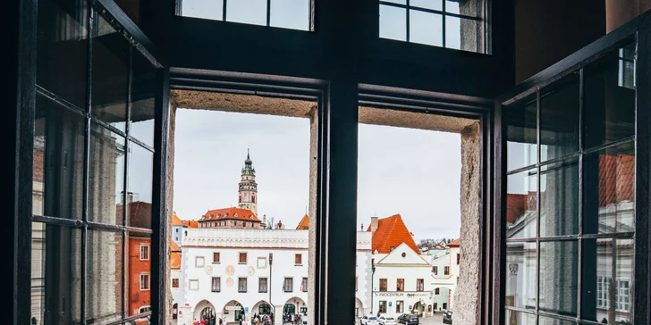 Pobyt v historickém centru Českého Krumlova se snídaní
