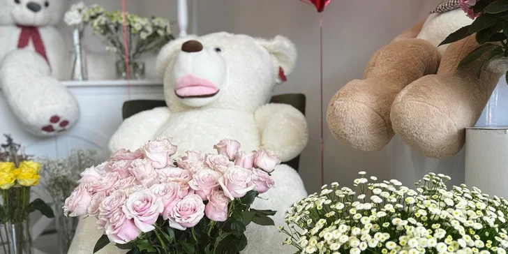 Vouchery na 300–5000 Kč do Event Bouquet: balónky, květiny, party výzdoba, dekorace prostorů i tisk