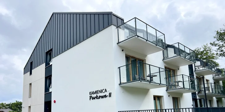 Moderní apartmány v severním Polsku: kousek od moře, neomezený wellness i možnost snídaní
