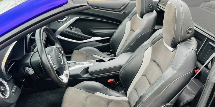 Zapůjčení Chevroletu Camaro SS 6.2 V8 cabrio na 12, 24 či 48 hod.
