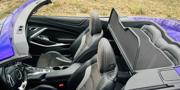 Zapůjčení Chevroletu Camaro SS 6.2 V8 cabrio na 12, 24 či 48 hod.