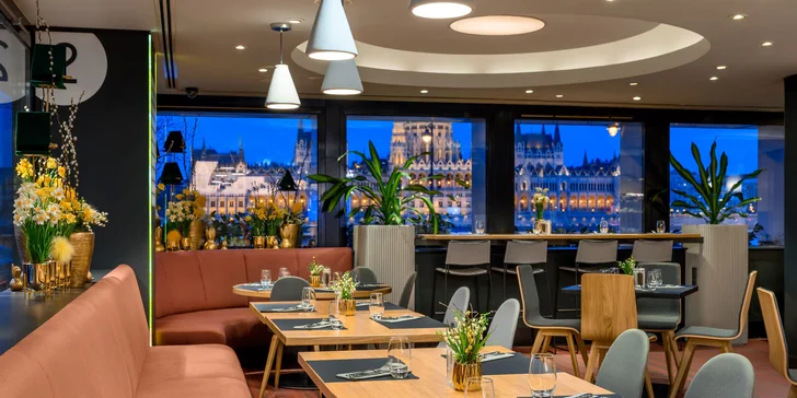 Budapešť: 4* hotel s výhledem na parlament, snídaně a sauna v ceně, pobyt pro 2 děti zdarma