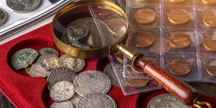 Vstup do Muzea numismatiky v Chebu pro jednotlivce či skupiny i vlastnoruční ražba grošů