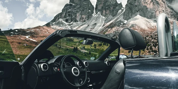 Road trip kabrioletem na 1 až 14 dní: pronájem nadupaného Audi TT s nájezdem až 2800 km