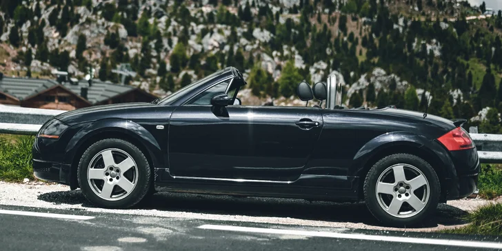 Road trip kabrioletem na 1 až 14 dní: pronájem nadupaného Audi TT s nájezdem až 2800 km
