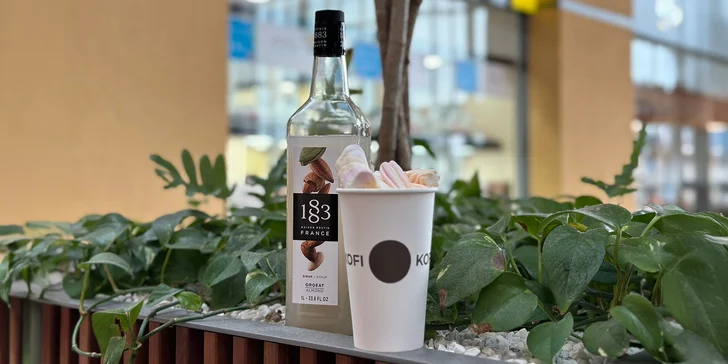Kofi Kofi Plzeň: mandlové latté nebo sušenkové ICE KOFI pro 1 či 2 osoby