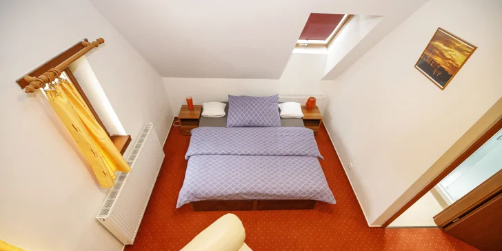 Hotel ve Vrchlabí se stravou i denním vstupem do privátního wellness
