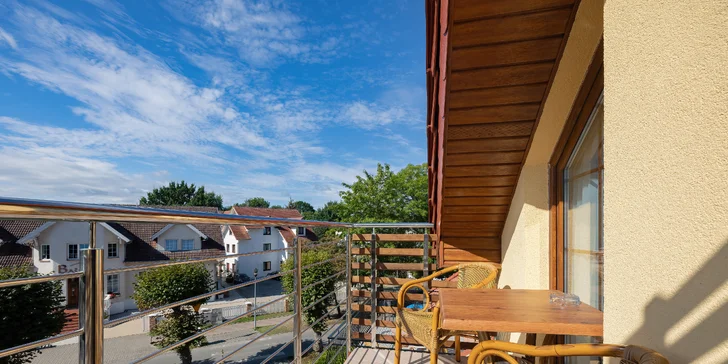 Relax přímo u Baltu: pokoj s kuchyňkou, jídlo a neomezeným wellness