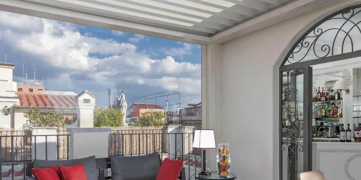 Dovolená v Římě: elegantní hotel se snídaní a parádním výhledem kousek od centra