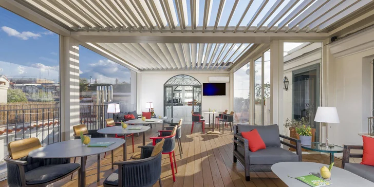 Dovolená v Římě: elegantní hotel se snídaní a parádním výhledem kousek od centra