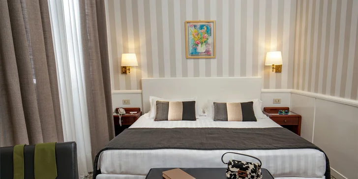 Dovolená v Římě: elegantní hotel se snídaní a parádním výhledem kousek od centra